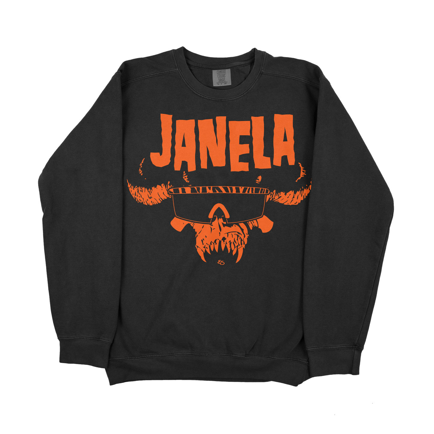 Joey Janela "Danzig" Shirt Comfort Colors Crewneck Black