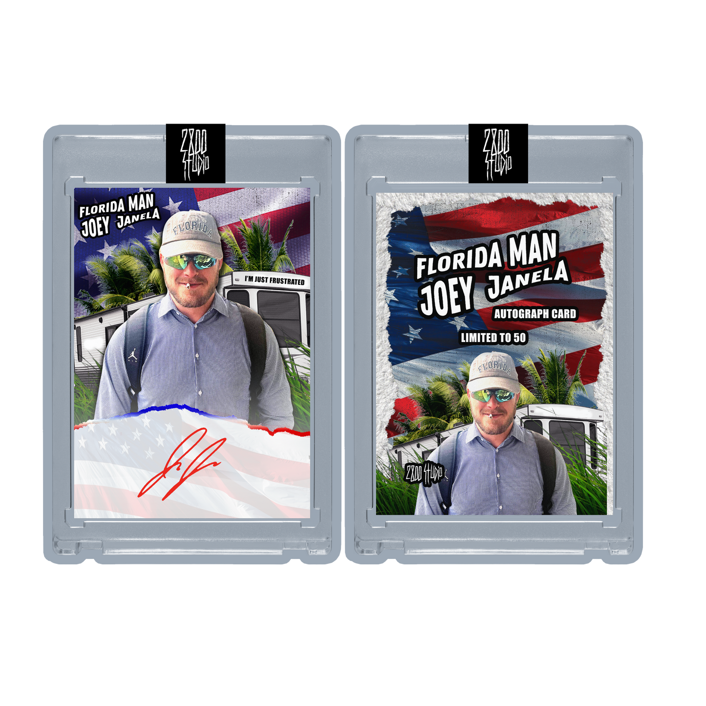 Joey Janela "Florida Man" Autograph Card