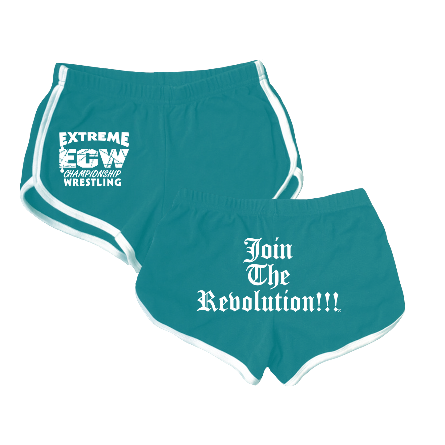 Extreme Shorts Teal/ White *PRE- ORDER*