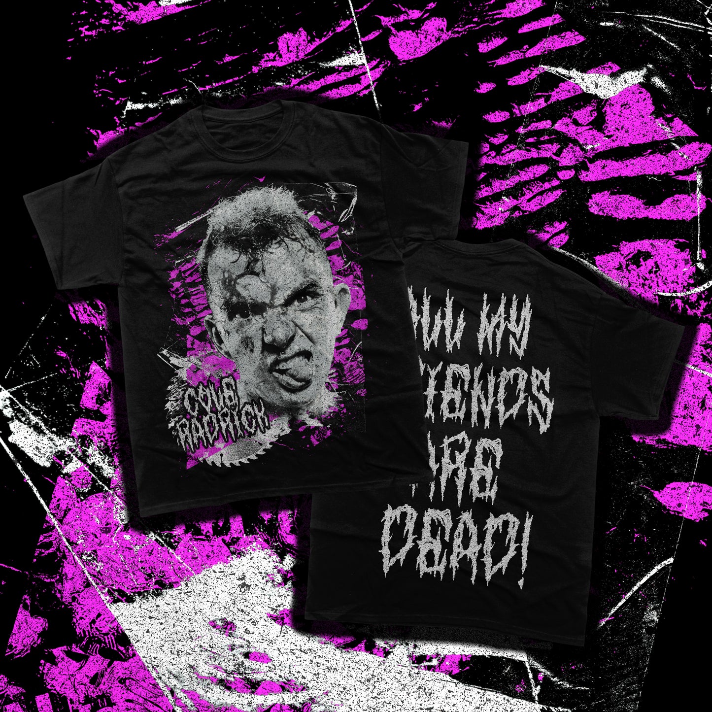 COLE RADRICK ALL MY FRIENDS ARE DEAD SHIRT*