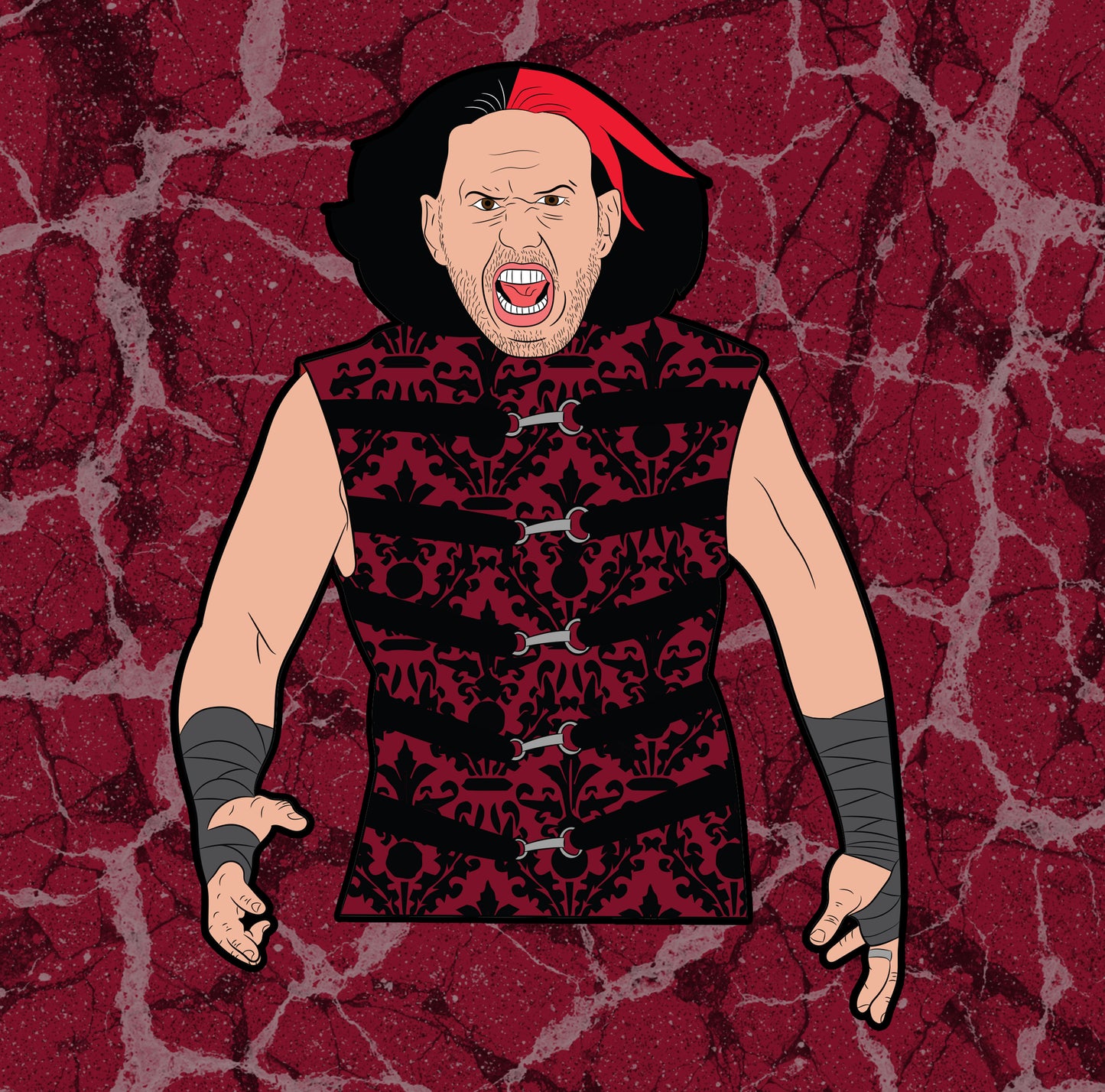 Broken 2" Enamel Pin