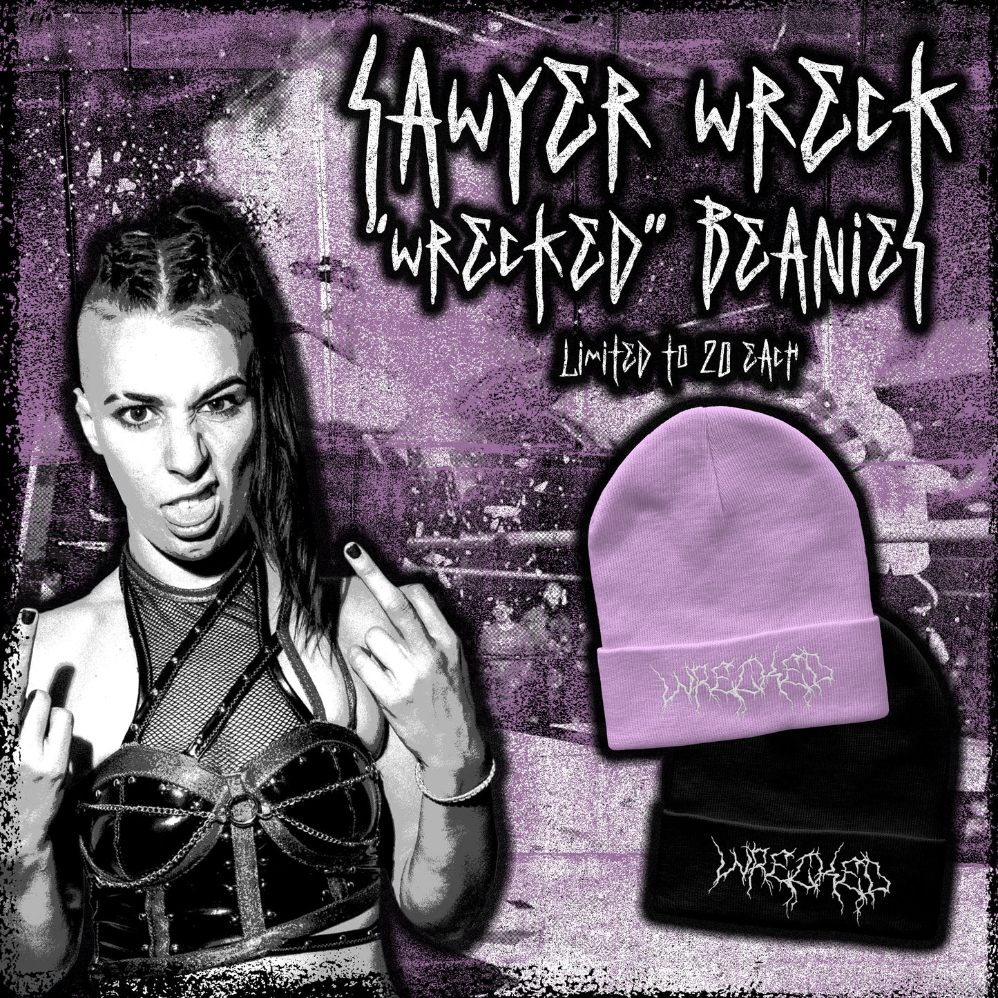 Sawyer Wreck "WRECKED" Beanie