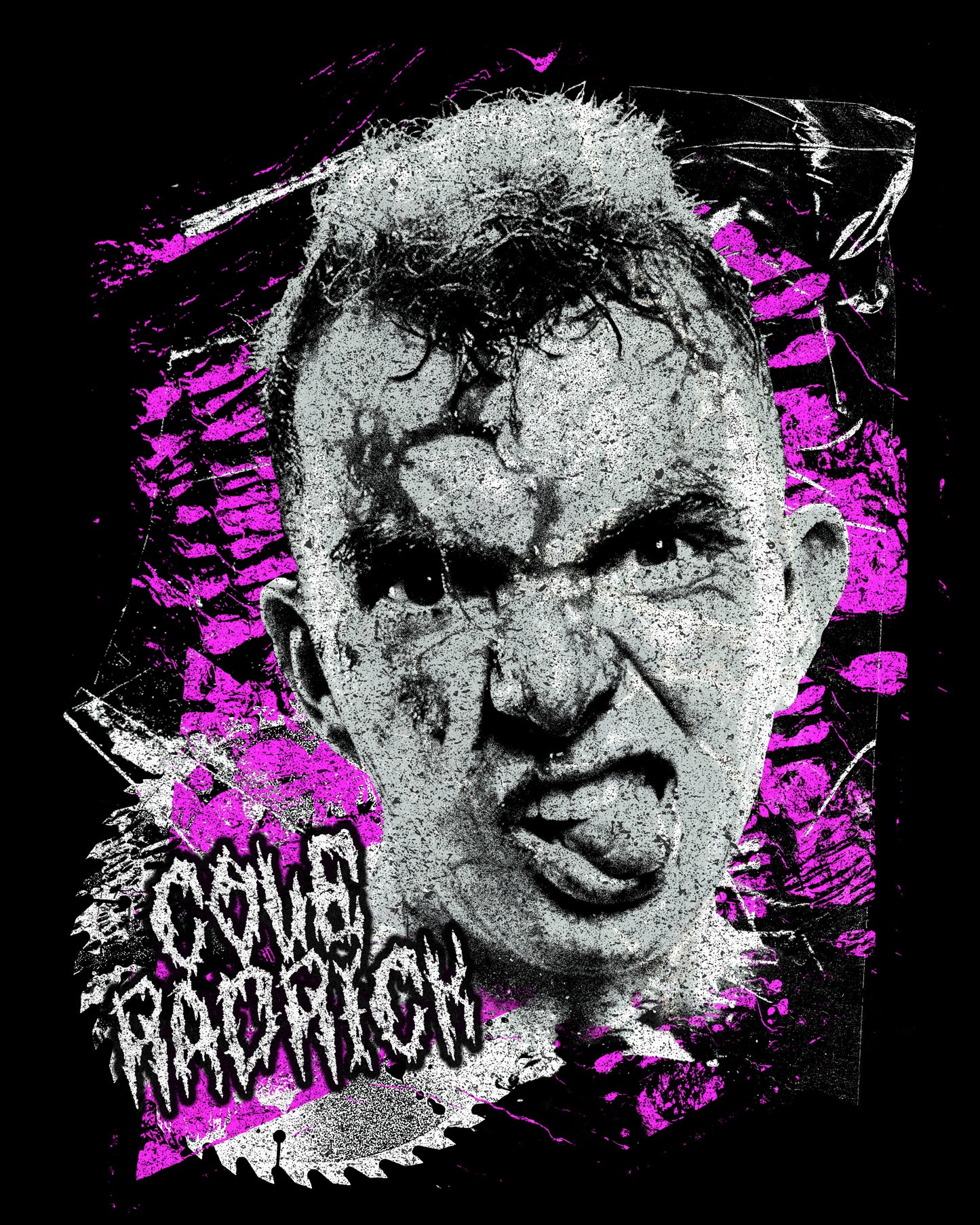 COLE RADRICK ALL MY FRIENDS ARE DEAD SIGNED 8X10