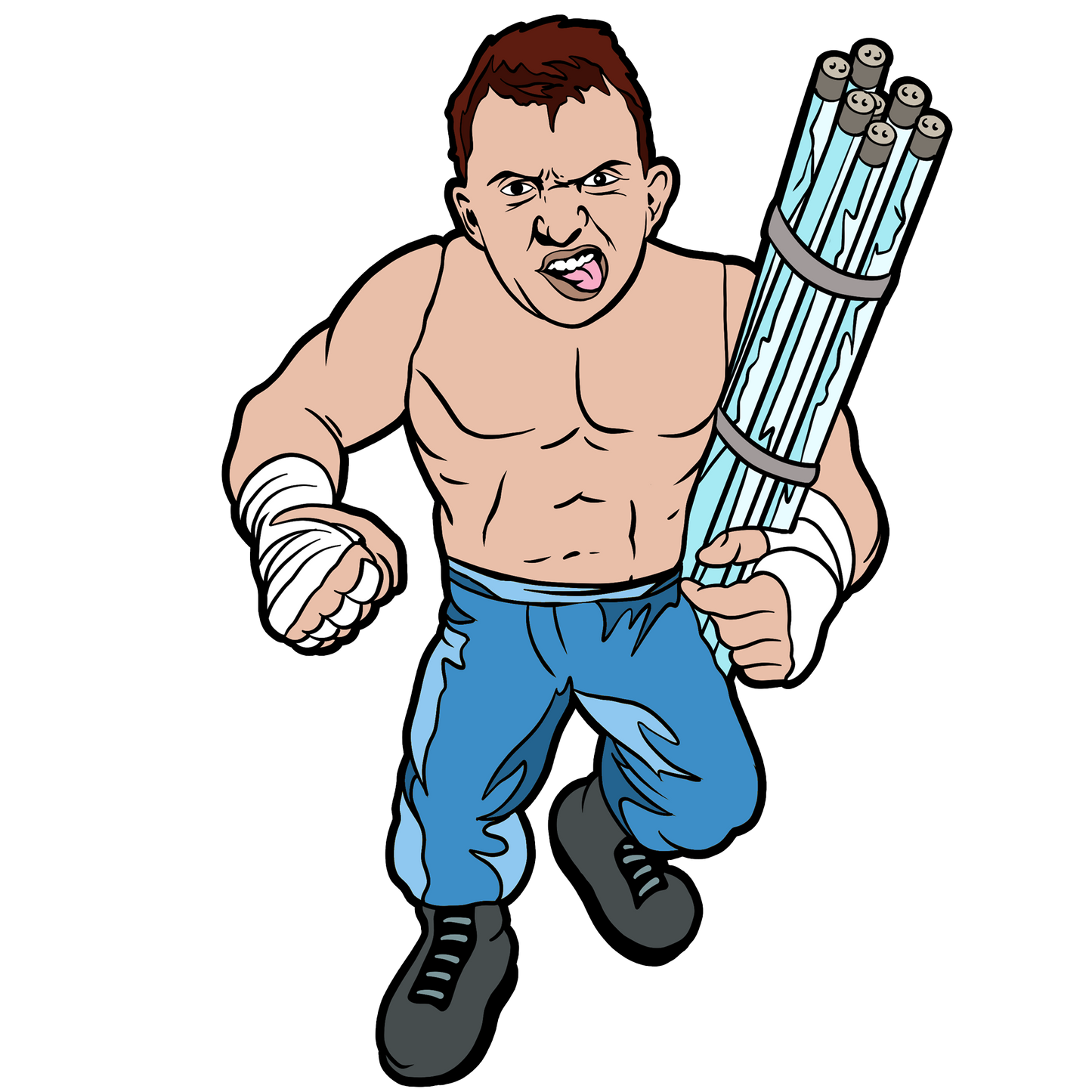 PIN GIMMICKS SERIES 2 COLE RADRICK *EXCLUSIVE* 1.75" ENAMEL PIN