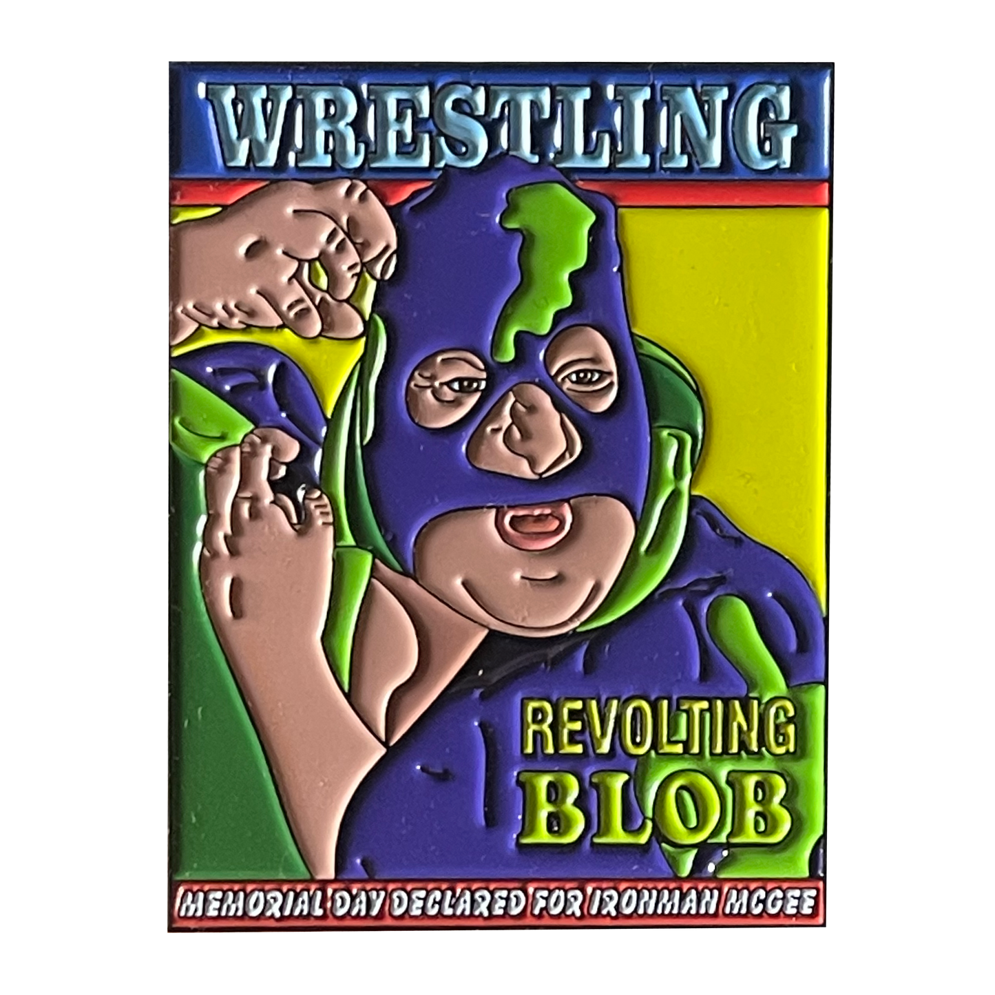 The Revolting Blob 2" Enamel Pin