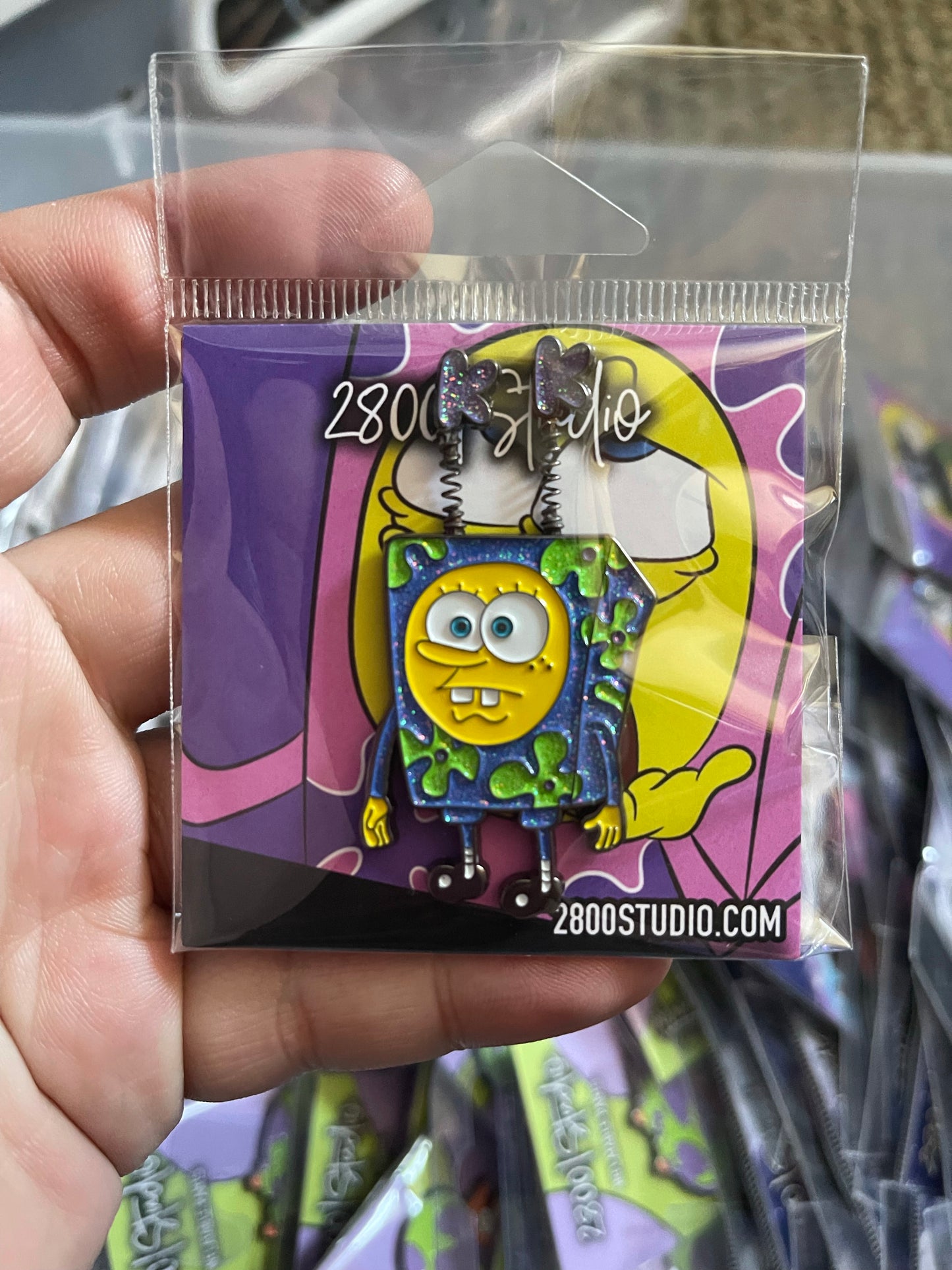 Kuddly Krab Enamel Pin