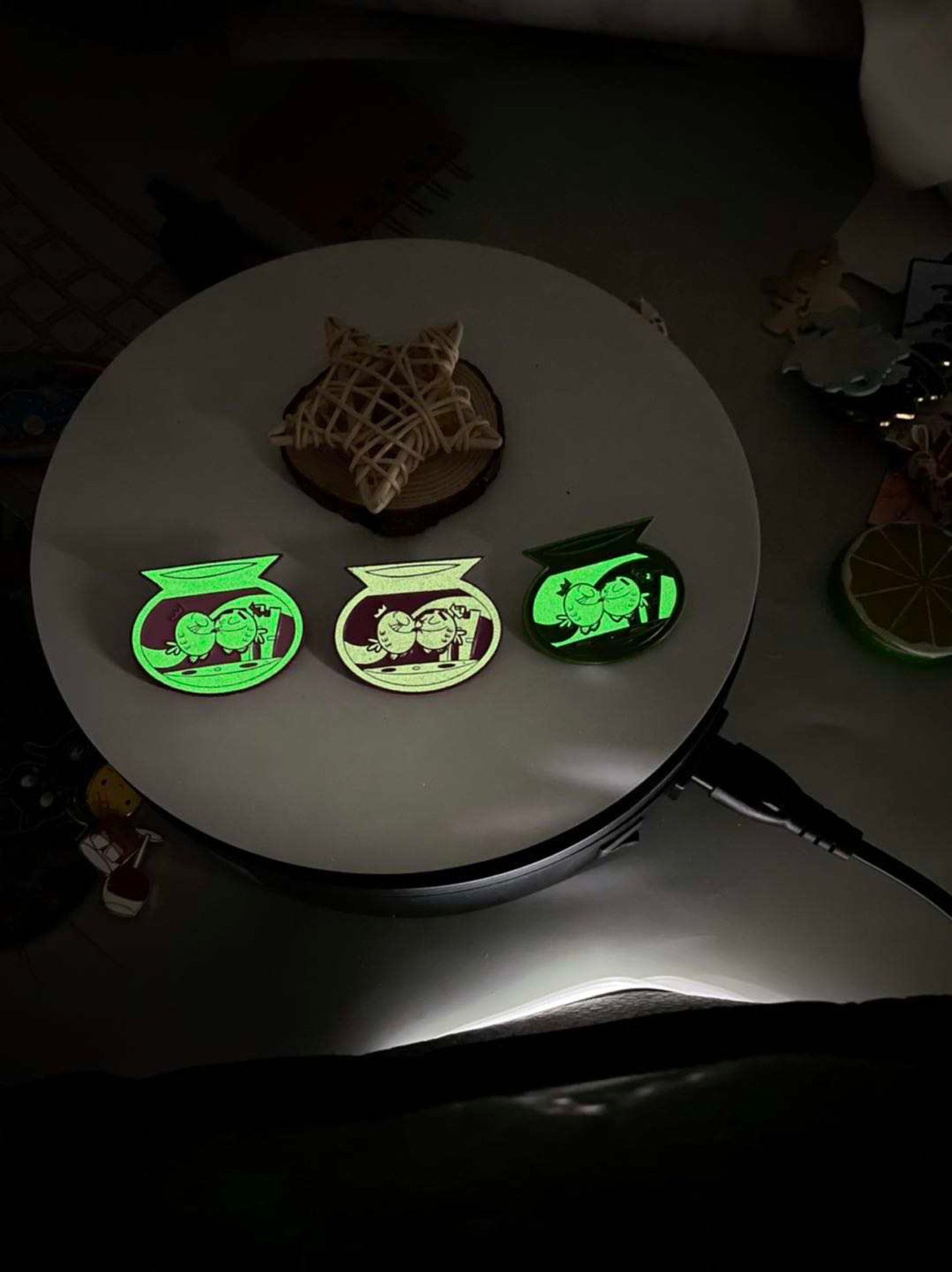 Fishbowl Fairies Mystery Pin