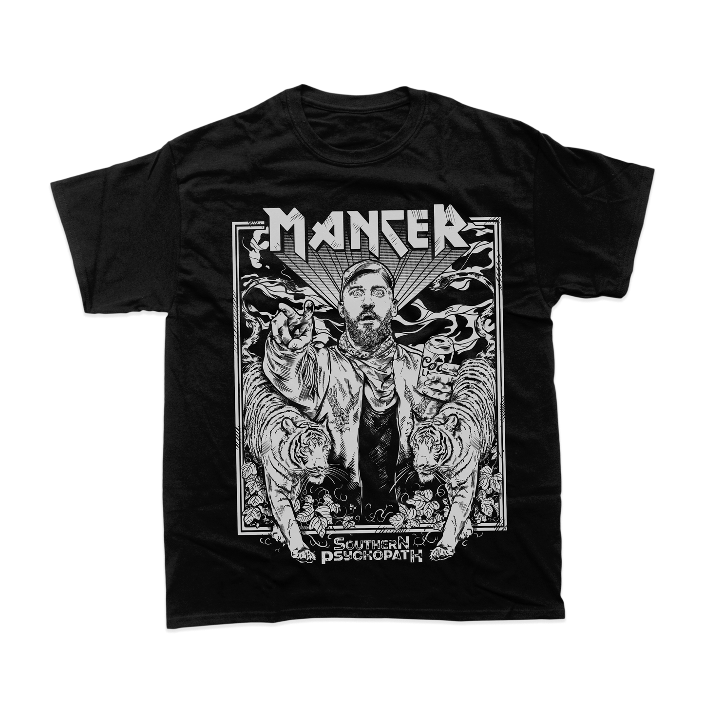 Mance Warner "Southern Psycho" Black Shirt