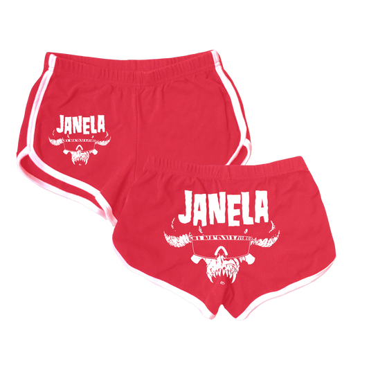 Danzig Rip Shorts Red/White