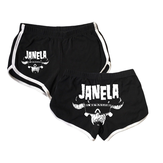 Danzig Rip Shorts Black/White