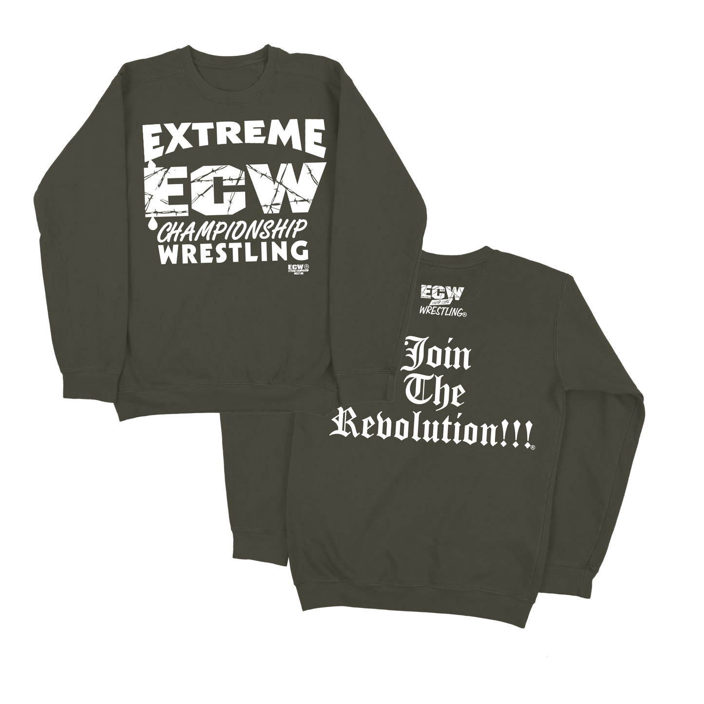 EXTREME Crew Neck Sweater Army *Pre-Order*