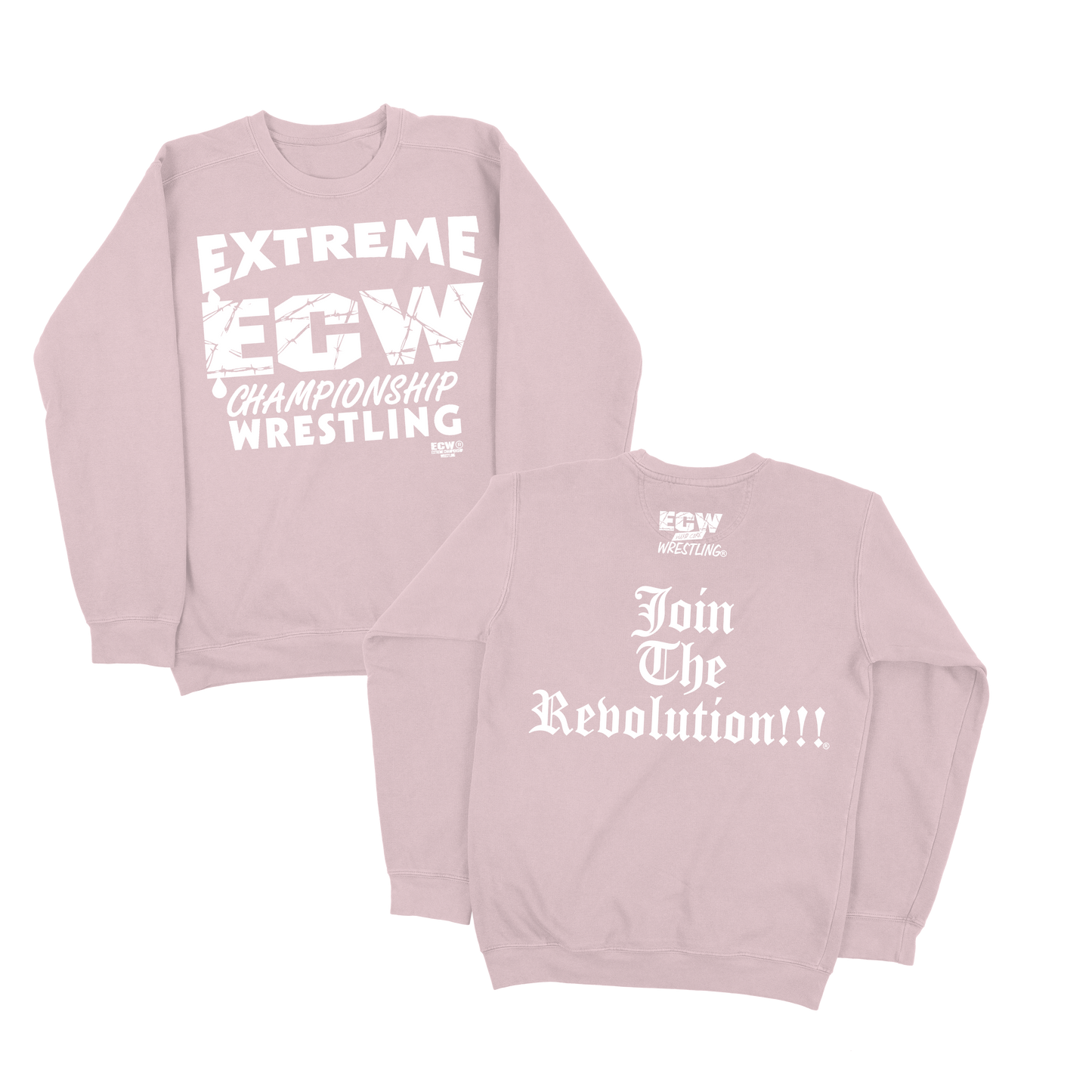 EXTREME Crew Neck Sweater Light Pink*Pre-Order*