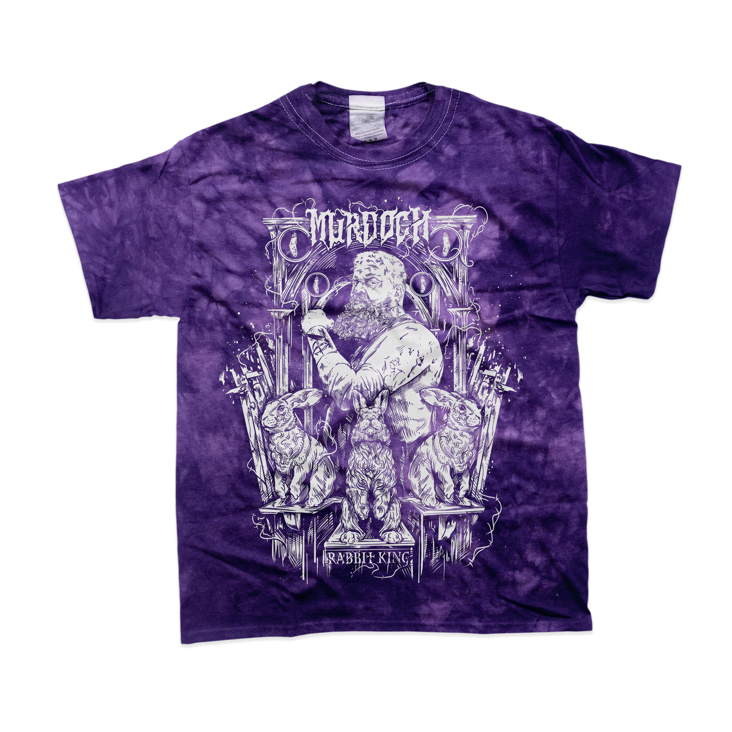 John Wayne Murdoch "Rabbit King" Purple Crystal Dye Shirt